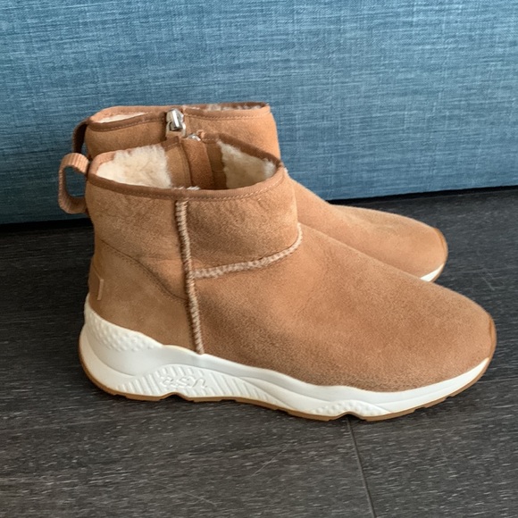 Ash shearling sneaker boots - Picture 1 of 8